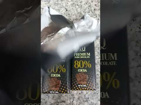 Premium dark chocolate 🍫 80% cocoa #dark #chocolate #cocoa #shortvideo