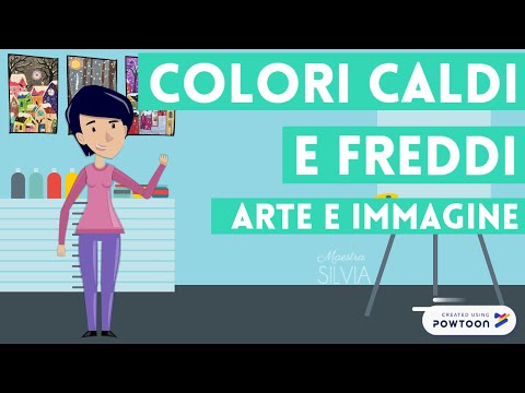 Colori caldi e freddi - Arte e Immagine per bambini della scuola primaria