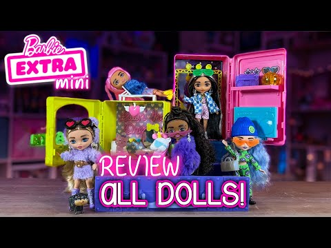 Papildoma lėlė Barbie Mattel – maža lėlė + augintiniai (HDY91) video
