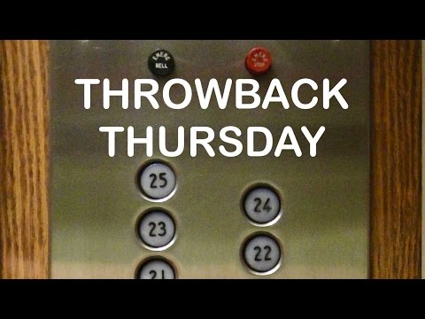 #TBT video Haughton Traction elevator in Lawyers building Pittsburgh PA from 2010 on Sony DSC-T900