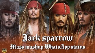 Jack sparrow  🏴‍☠️ Tamil mass WhatsApp status ⚔️ pirates of the Caribbean ⚓ | Johny depp | mashup
