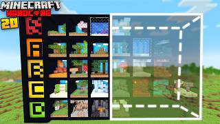 I Built A Biome Tier List In Minecraft Hardcore!