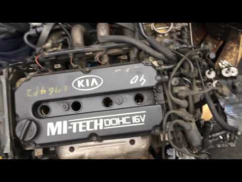 Двигатель Kia Spectra S6D/S5D 1.6 101 л.с. – проверка компрессии