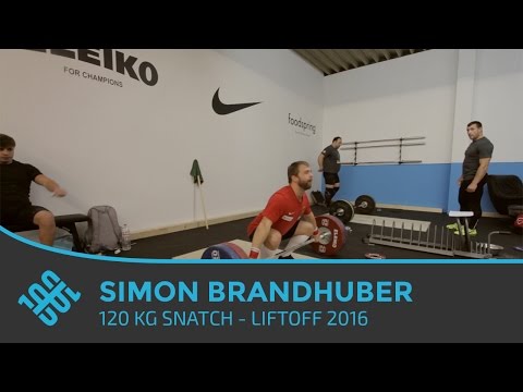 Simon Brandhuber 120kg Snatch