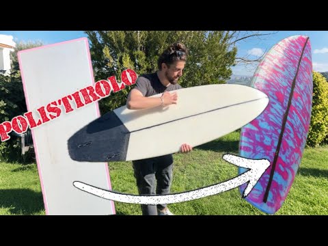 Ho costruito la mia nuova TAVOLA DA SURF da ZERO [ft.@Prochimaresin ]