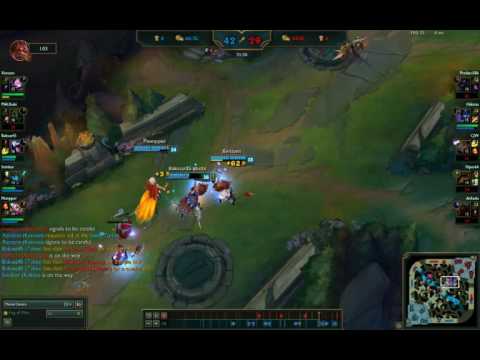 Penta kill Talon, vs Alistar, Lux, Teemo, Zed, Nocturne with Amumu, Kennen, Kalista, Rakan