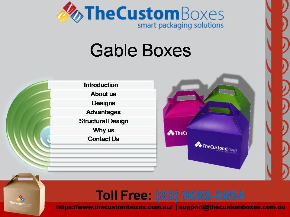 Gable Boxes