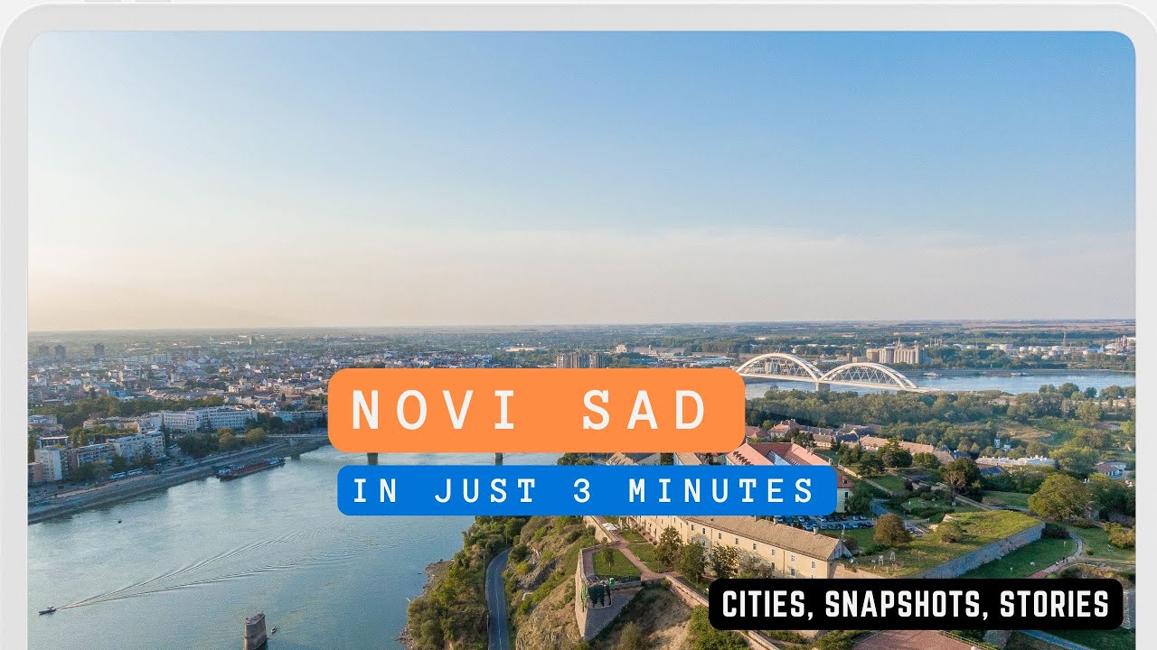 Novi Sad 🇷🇸 in 3 Minutes |  Best Things to Do, Eat & See! | 3 Minute City Guides