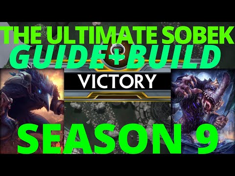The Ultimate Sobek Guide+Build Season 9 Smite