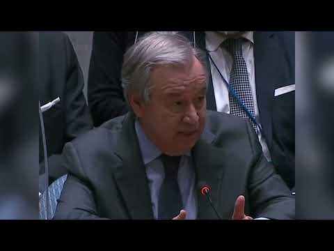 U.N. Sec Gen António Guterres Cancels Visit to Belize