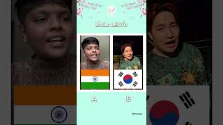 Download lagu BAILA LENTO | India 🇮🇳 vs South Korea 🇰🇷 | Who Sang It Better? | Cover Battle | ToosharZ mp3
