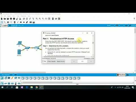 4.4.2.10 Packet Tracer   Troubleshooting IPv6 ACLs