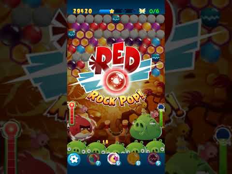 Angry Birds POP Bubble Shooter - Level 125 Gameplay Android walkthrough