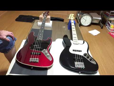 Fender Basses Made vs. Crafted in Japan.