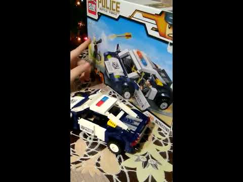 Обзор на набор LEGO Police Battle Forse от Enlighten