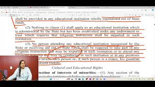 CONSTITUTIONAL LAW -  Articles 26-28 (MLC)