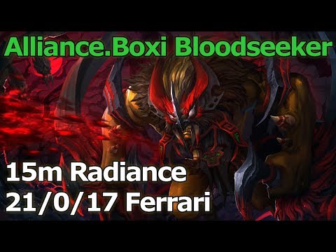 Alliance.Boxy Radiance Bloodseeker 0 Death | Steam Wallet Giveaway | OSFrog Dota 2 Highlights