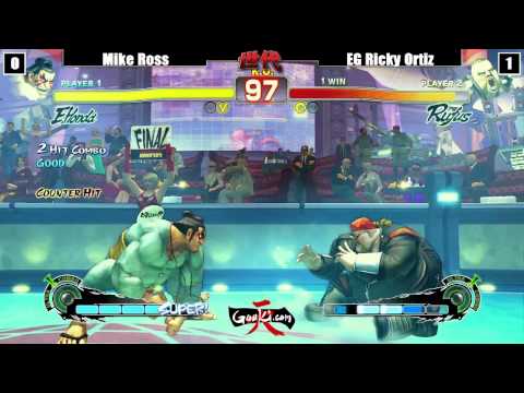 Generations 1 SF4AE Winners Finals Mike Ross VS EG Ricky Ortiz