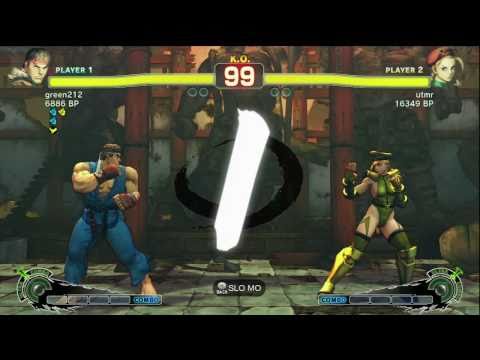 Momochi [Ryu] vs utmr [Cammy] 2/2 SSF4 Japanese Online Ranked Matches - TRUE-HD