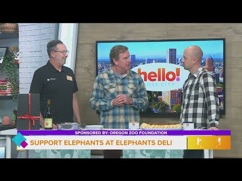 Support Oregon Zoo elephants with a delicious lunch from Elephants Deli - YouTube