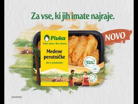 Pivka Perutninarstvo | Medene perutničke, ki jih imate najraje | 8s | 2023
