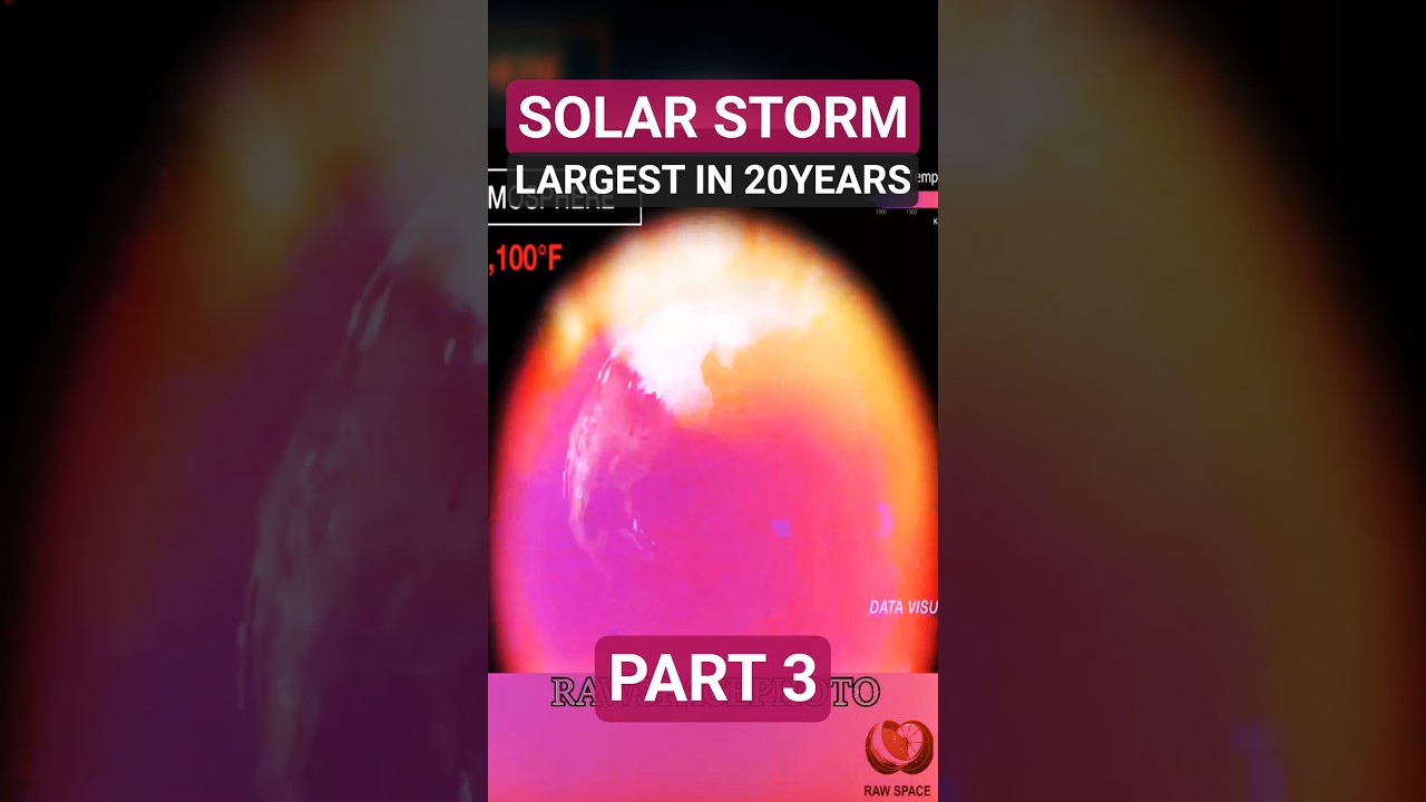 LARGEST SOLAR STORM IN 20YEARS HIT - PART 3/5 ☀️☀️☀️