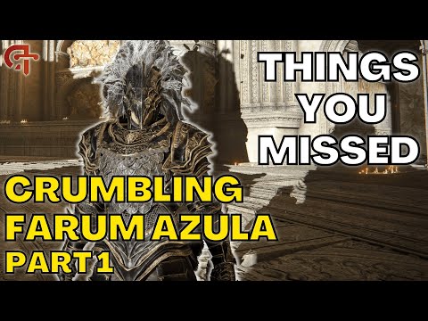 The TOP Things You Missed in the CRUMBLING FARUM AZULA [PART 1] - Elden Ring Guide/Tutorial