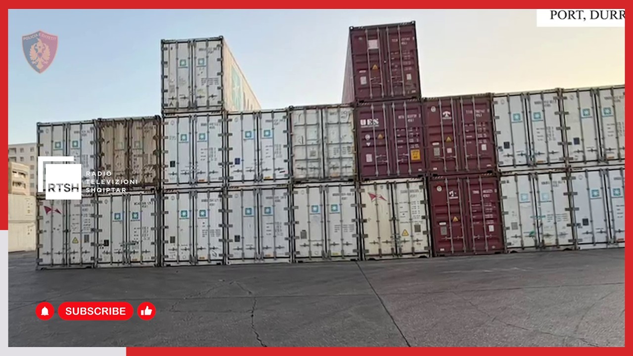 Porti i Durrësit/ Kapen 41.3 kg kokainë nga Brazili, droga me vlerë rreth 2 milionë euro