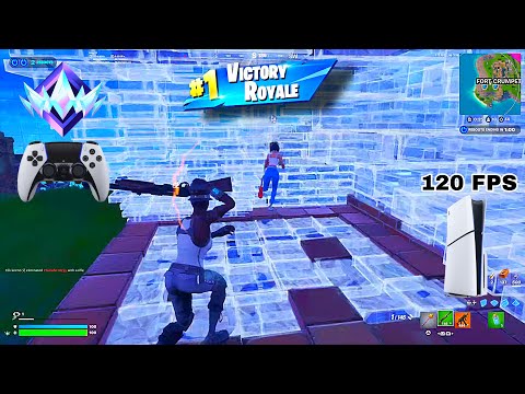 Fortnite Unreal Ranked Reload on PS5 Slim | Controller Gameplay | 120 FPS