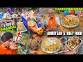 Amritsar Street Food 😍 Old Uncle Selling PANEER BHELPURI | Shardai Drink , Protein Salad