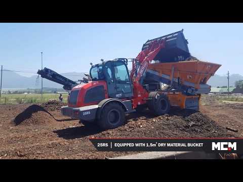 25RS MCM Wheel Loader with 100hp Cummins Engine