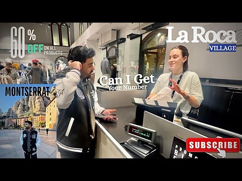 Huge Discount 🤯Montserrat Barcelona | LA ROCA VILLAGE - CRAZY OUTLET IN BARCELONA 60% OFF