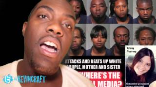 Black Mob Beat White Pregnant Women and Her Husband Half To Death For No Reason! WTF?