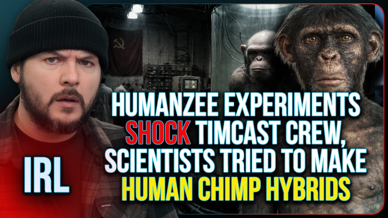 Humanzee Experiments SHOCK Timcast Crew, Scientists Tried To Make Human Chimp Hybrids