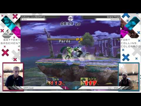 BB4 - SMT|Just (Ike) Vs. SNS (Luigi) - Project M Grand Finals