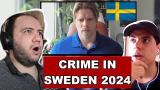 Nightmarish Crime in Sweden. Enough is Enough 🇸🇪 | Foreigners React to @TheGoldenOne