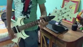 Video thumbnail for BC Rich Warlock Revenge ( Slayer South of heaven ) by Rupak Banerjee