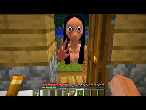I Found Scary Girl Momo 😱 | in Mincraft | Mincraft Horror |