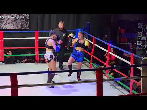 THE WARRIOR'S PATH 7 GEORGINA SECO 🆚 ANGELES DOMÍNGUEZ titulo WKF de muay Thai Proam