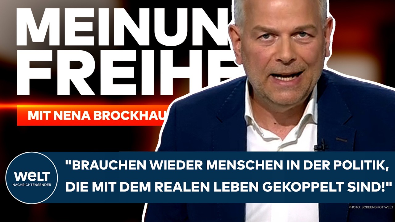 HOLM: "Wir brauchen wieder Menschen in der Politik, die mit dem realen Leben gekoppelt sind!"