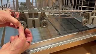 Cheap & Quick KitchenAid/Whirlpool/Maytag Dishwasher Dish Rack Wheel Repair