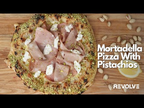 How to Make Mortadella Pizza With Pistachios | Revolve Recipes