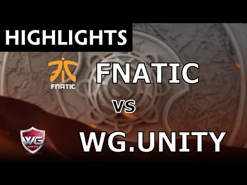 Fnatic vs WarriorsGaming.Unity - The International 2016 Qualifiers - Dota Highlights