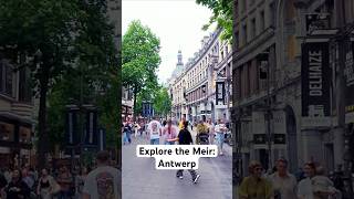 De Meir in Antwerpen: de ultieme winkelstraat van België! 🛍️🇧🇪