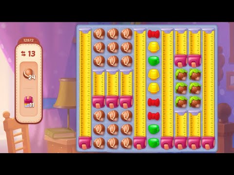 Homescapes level 12872 - blast with boosters