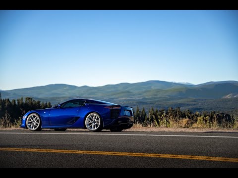 Taking A Lexus LFA Through the Mountains!