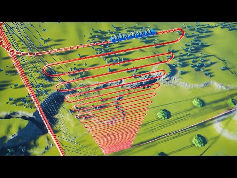 Snake Down Roller Coaster – Planet Coaster