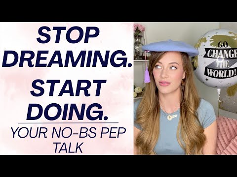 HOW TO LIVE YOUR DREAM LIFE: A Pep Talk for Procrastinators! | Shallon Lester