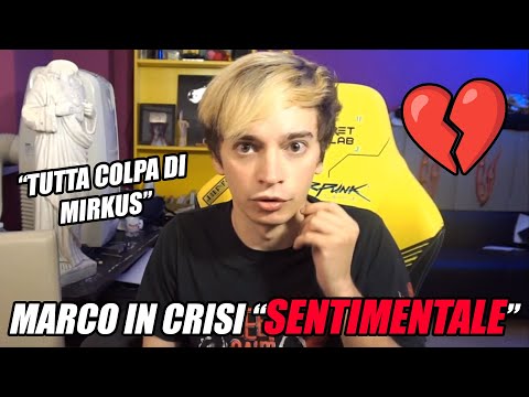 Marco in crisi SENTIMENTALE, Sdrumox spiega tutto... 😭