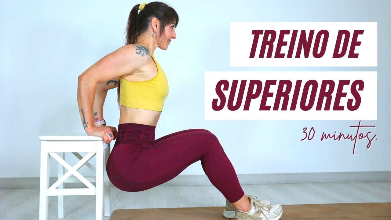 Treino de Superiores + Cardio - 30 min.